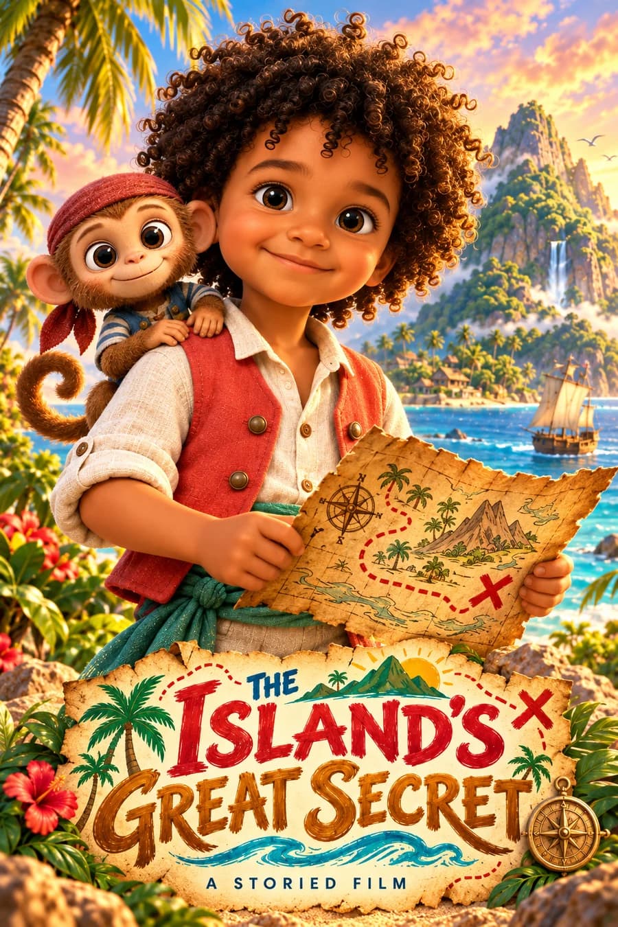 The Island's Great Secret poster